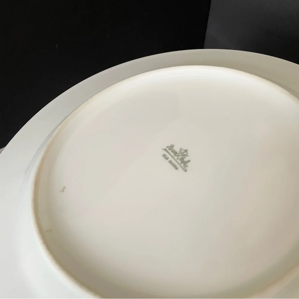SET of 4 Parrot Bird Floral Dinner Plates - Rosenthal